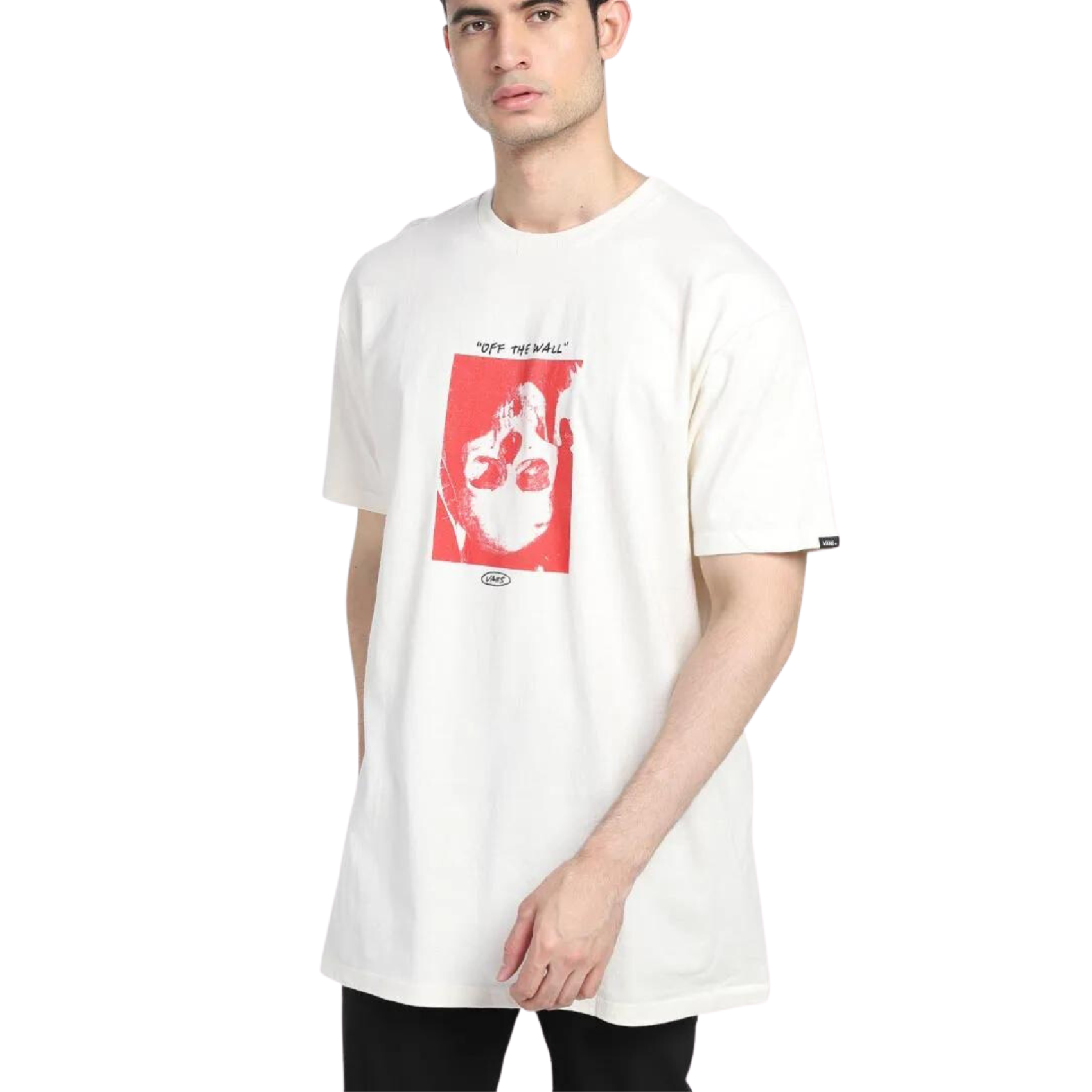 Boxed Skull Ss Tee White