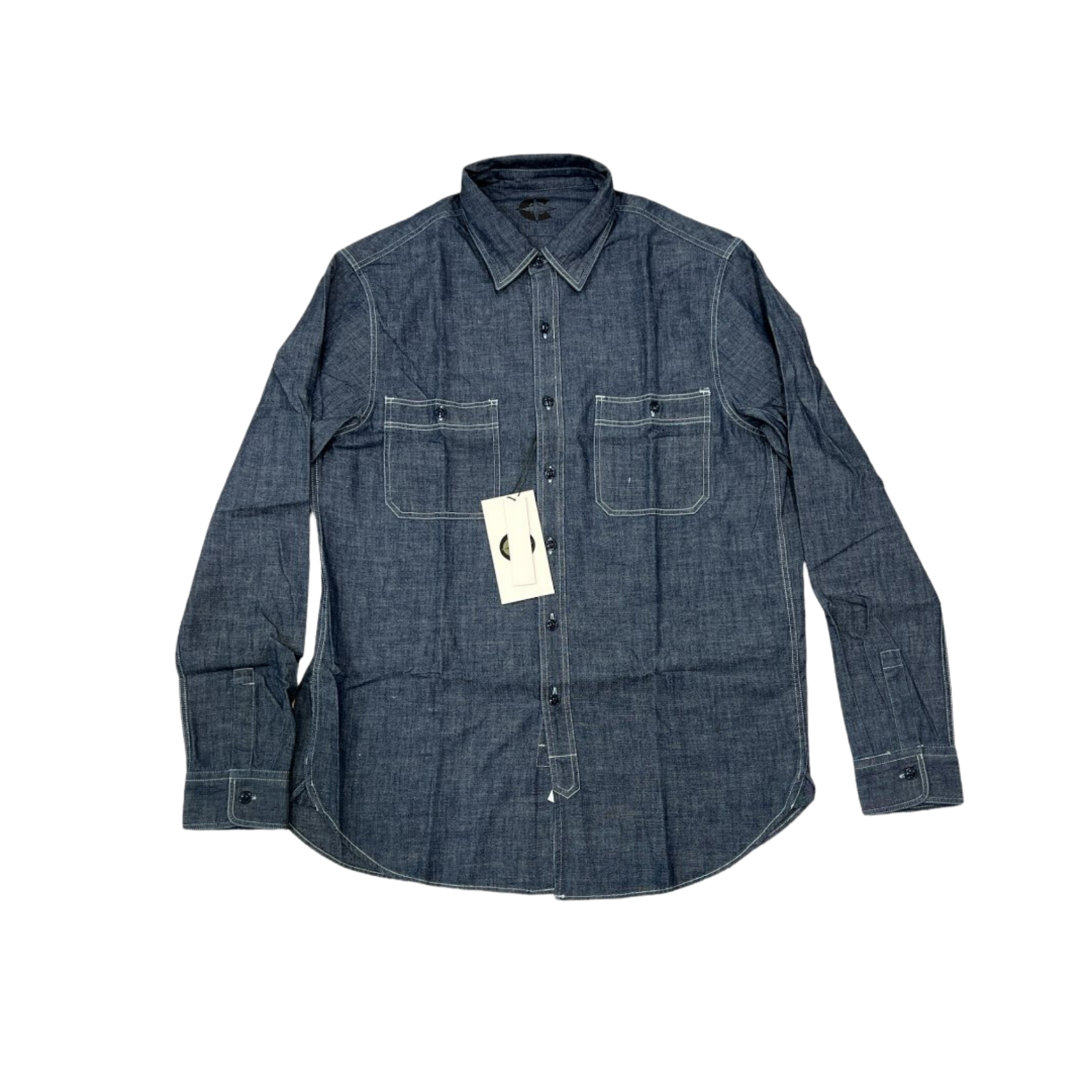 Camicia chambray hot sale