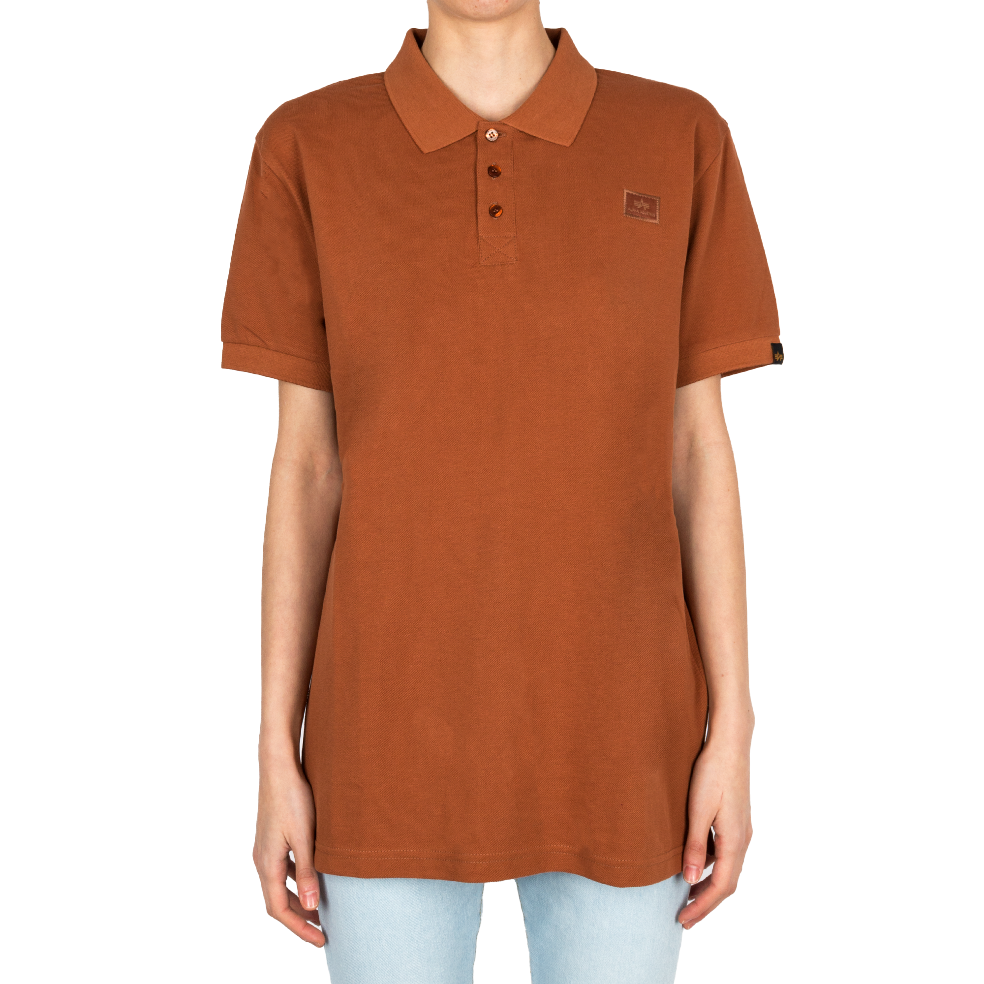 Alpha Industries Inc Polo X-Fit Polo Hazel Marrone Uomo – Supernuts