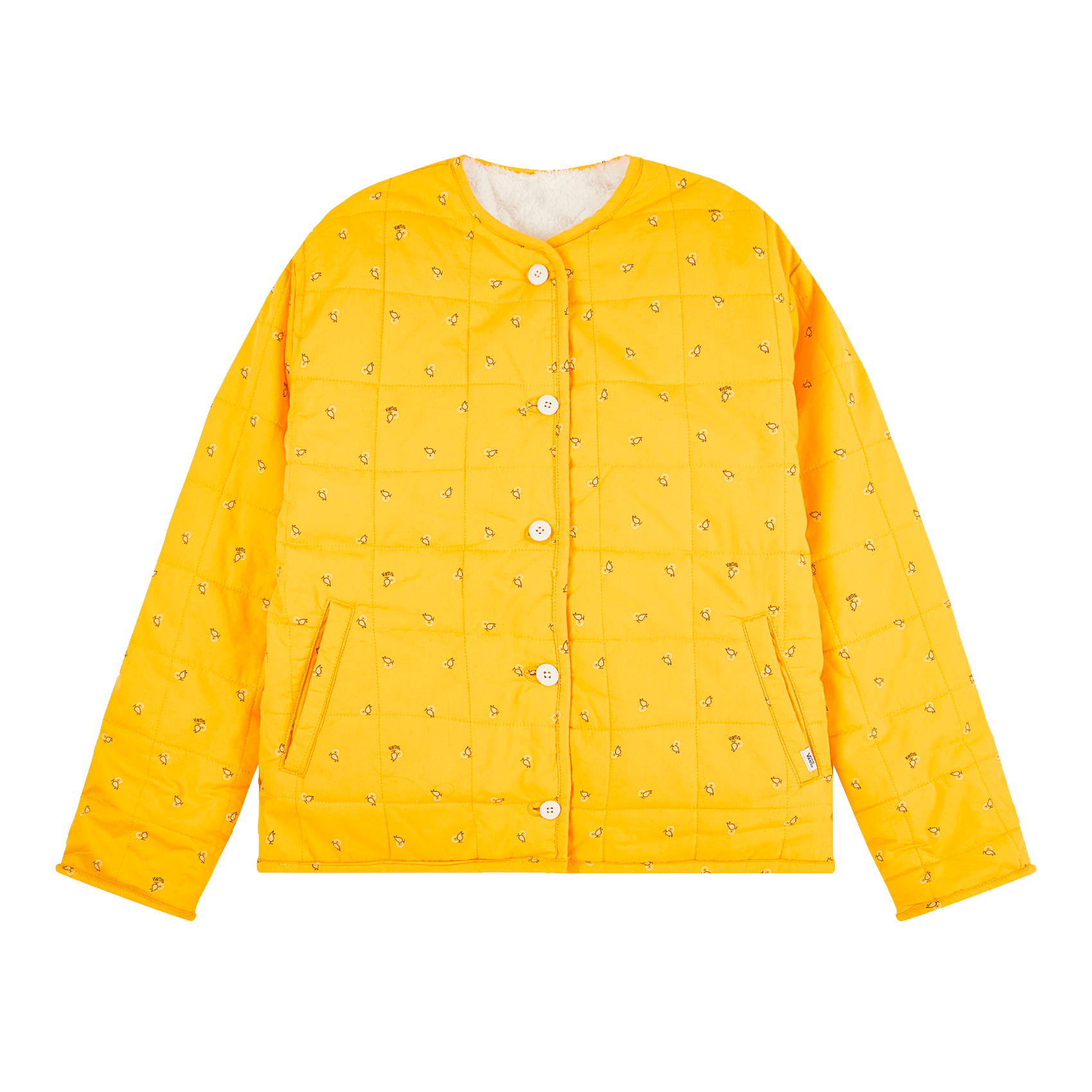 WM Panda Paisley Sherpa Jacket Marshmallow