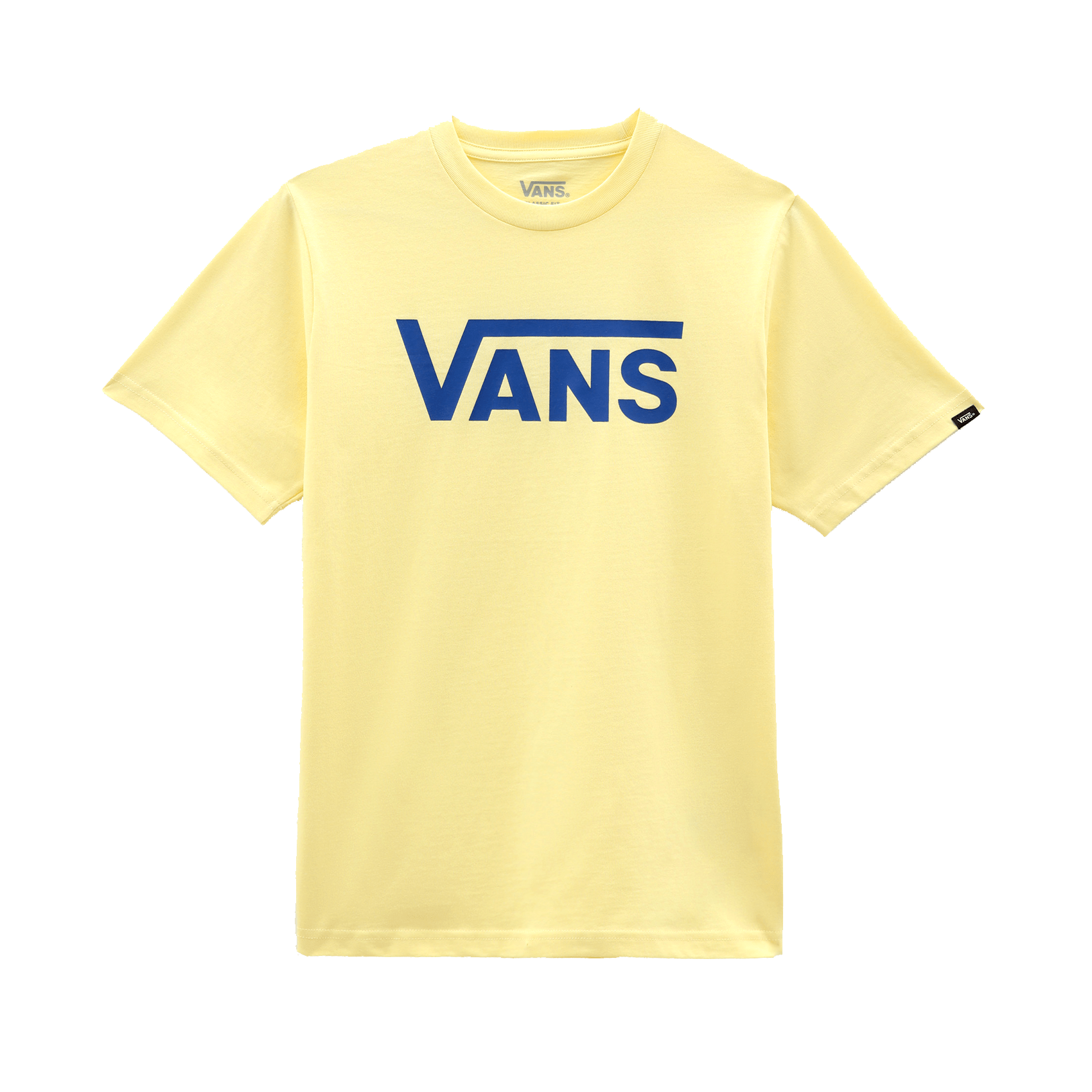 Supernuts Giallo Unisex Vans – Boys Cotone Pale Classic T-Shirt Banana By VN000IVF86V1
