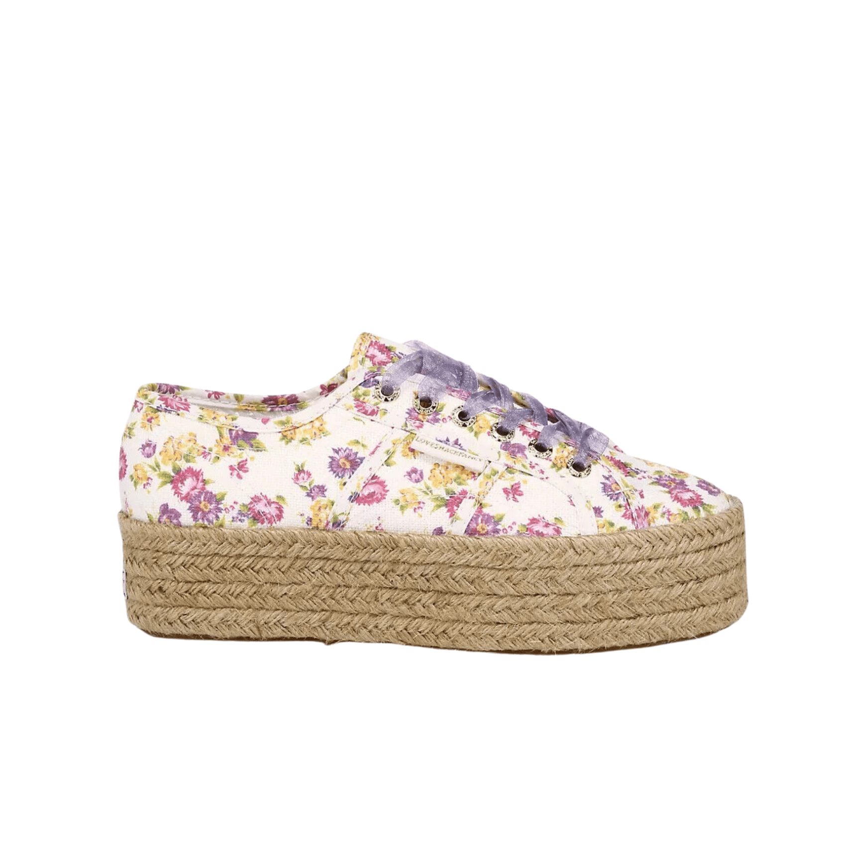 Superga Sneakers 2790 LSF Flowers Rope2 Tropical Sunset