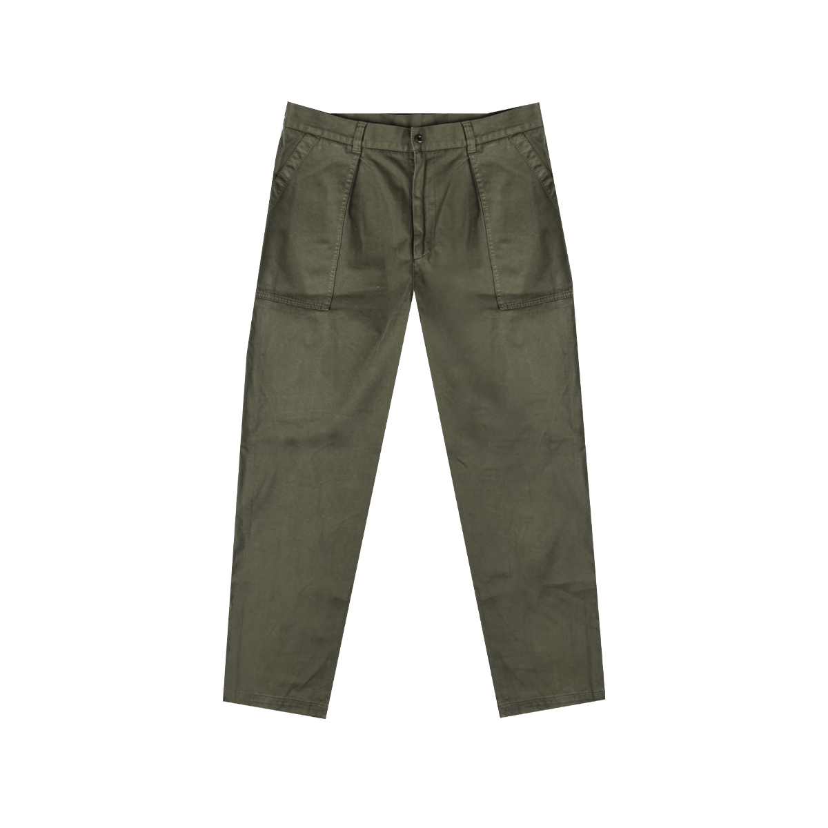 Cellar Door Pantaloni Fat Verde OA110032 Cotone Uomo Supernuts