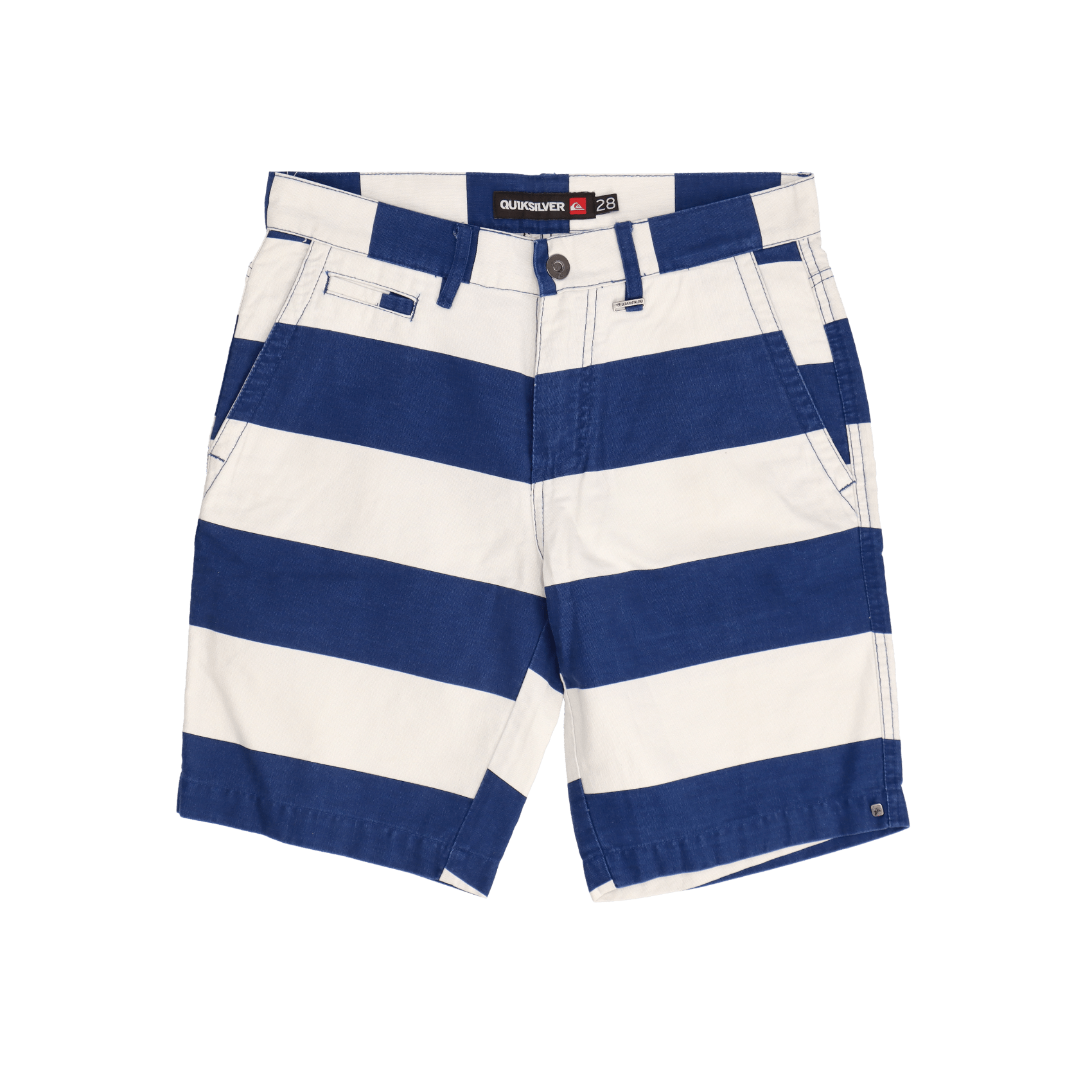 Brmuda Tan Lines Blue White