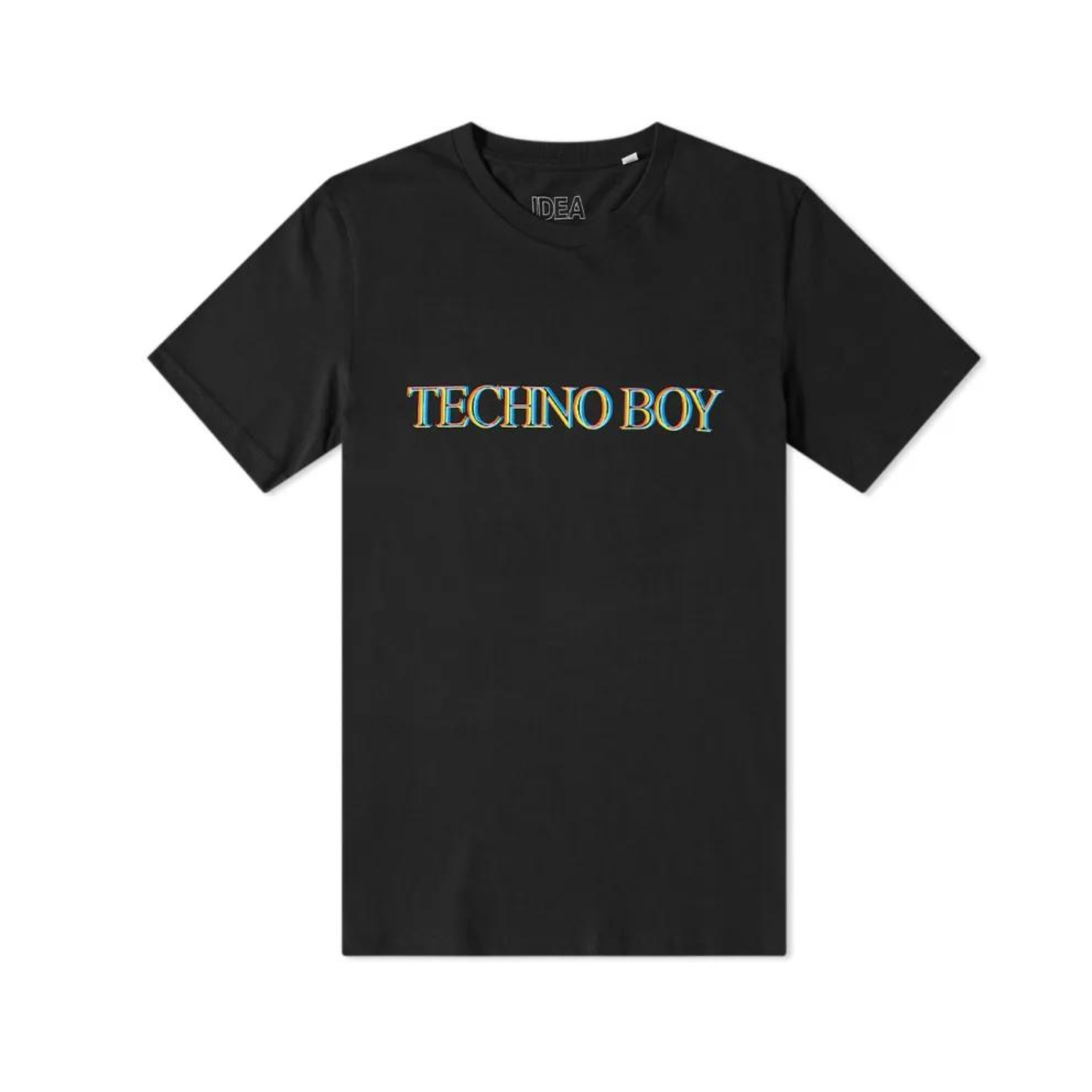 Techno Boy T-Shirt- Black