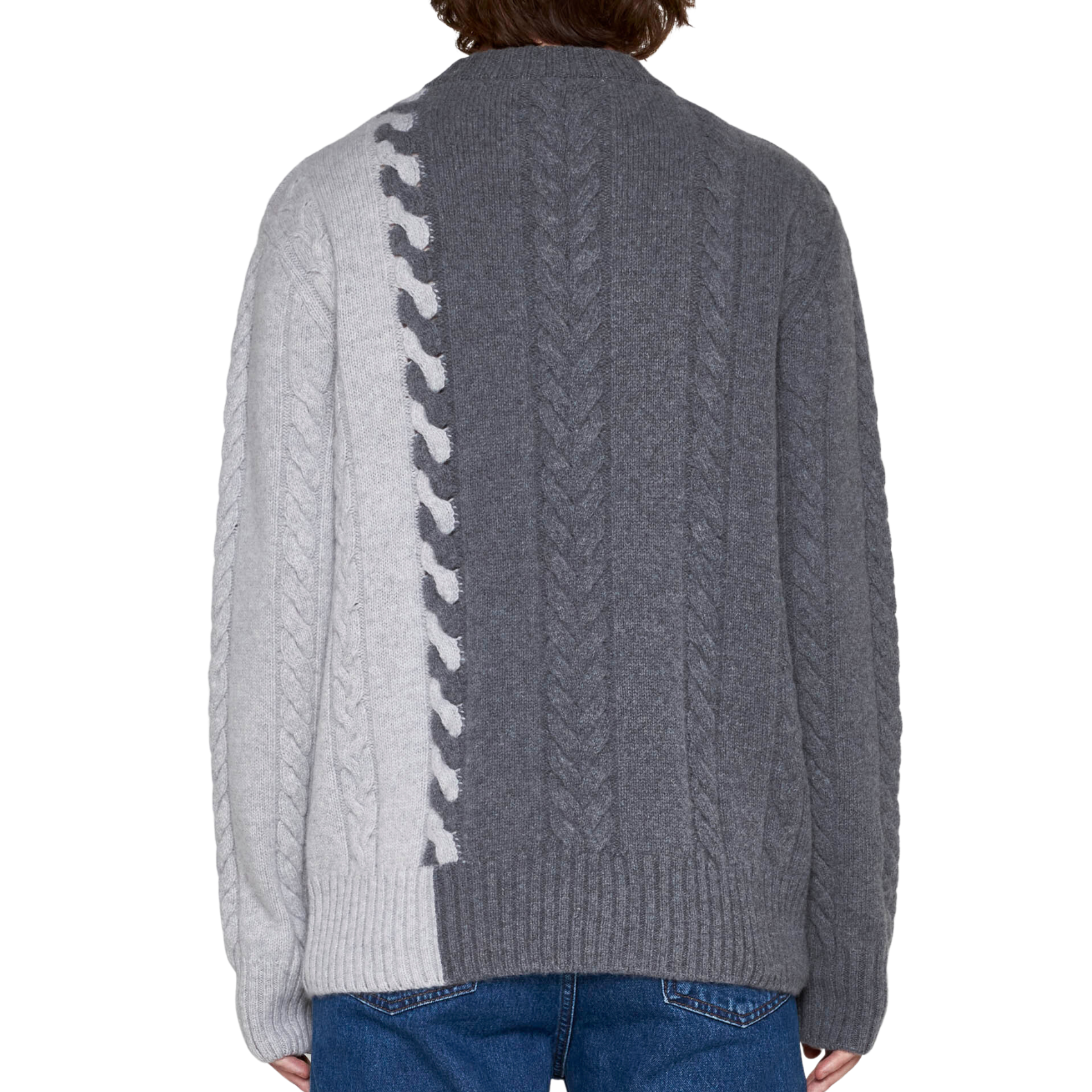 Dark grey 2025 knit jumper