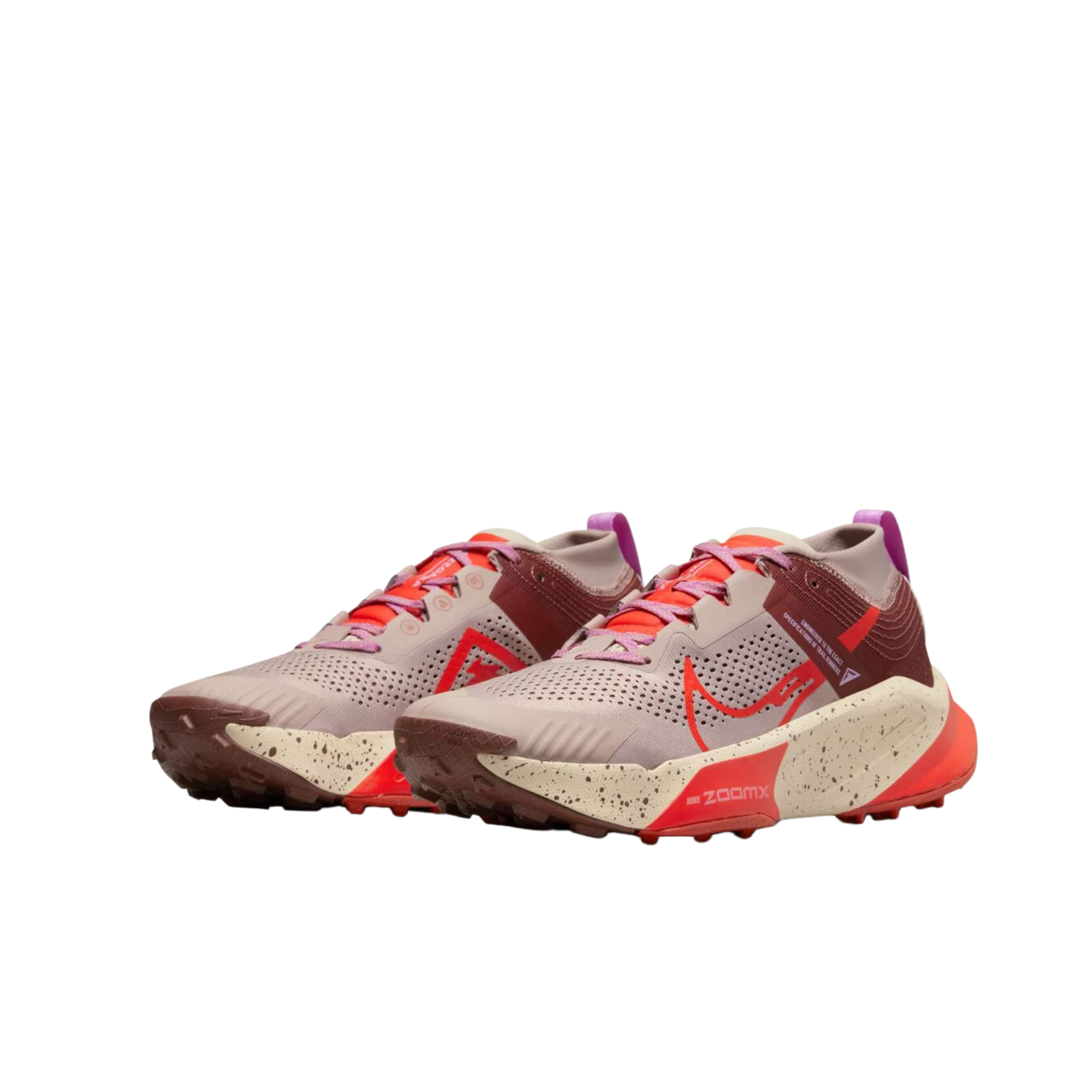 Nike Zoomx Zegama Trail - Diffused Taupe/Picante Red