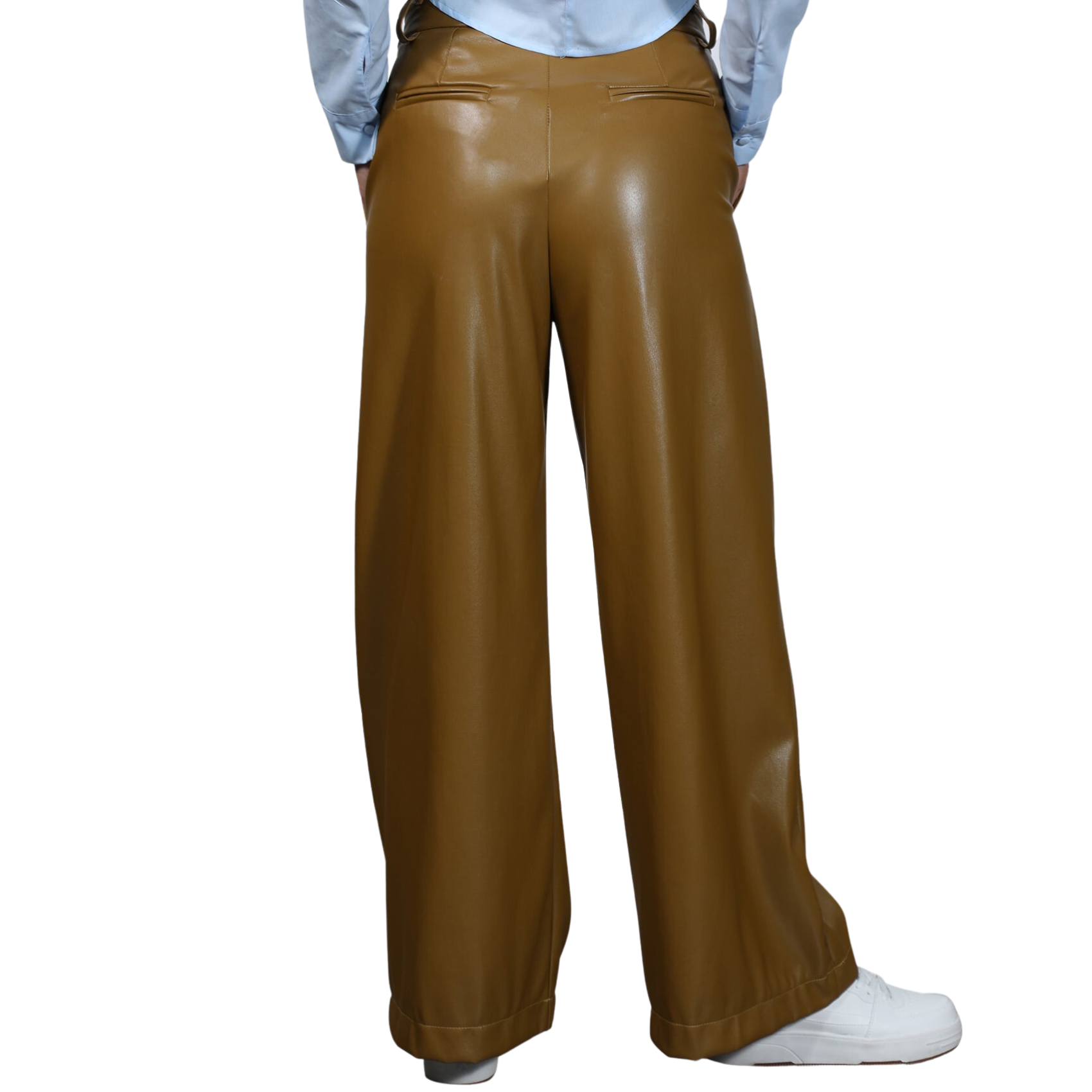 Trousers Leather - Whisky