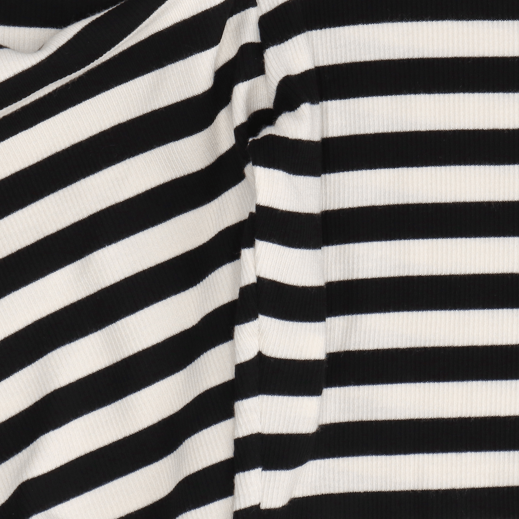Maglia Time - Black/White Stripes.