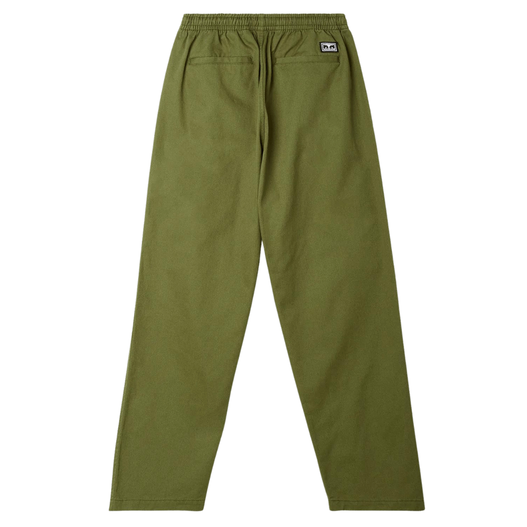 Easy Twill Pant - Burnt Olive