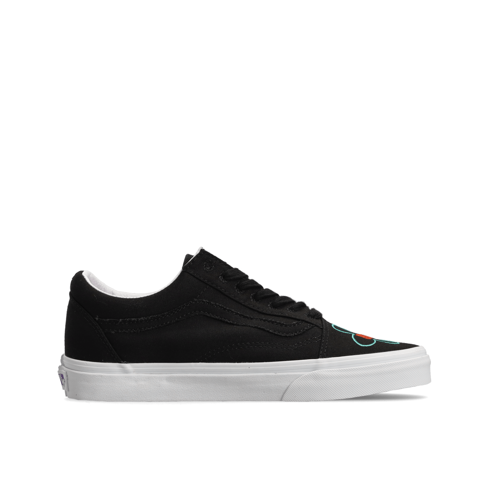 Black custom vans on sale