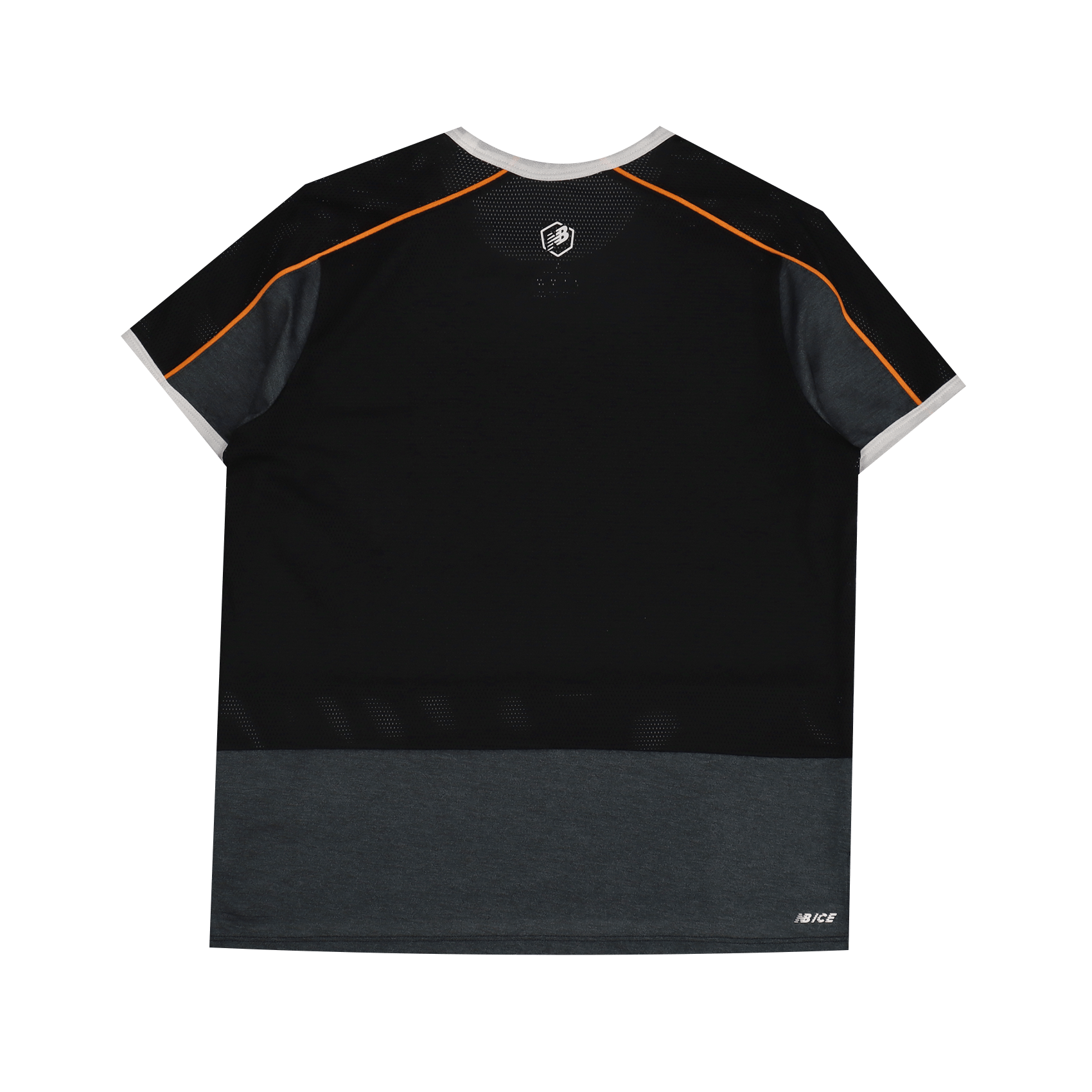 Women's Printed Fast Light T-shirt Short Sleeves - Grey/Black.