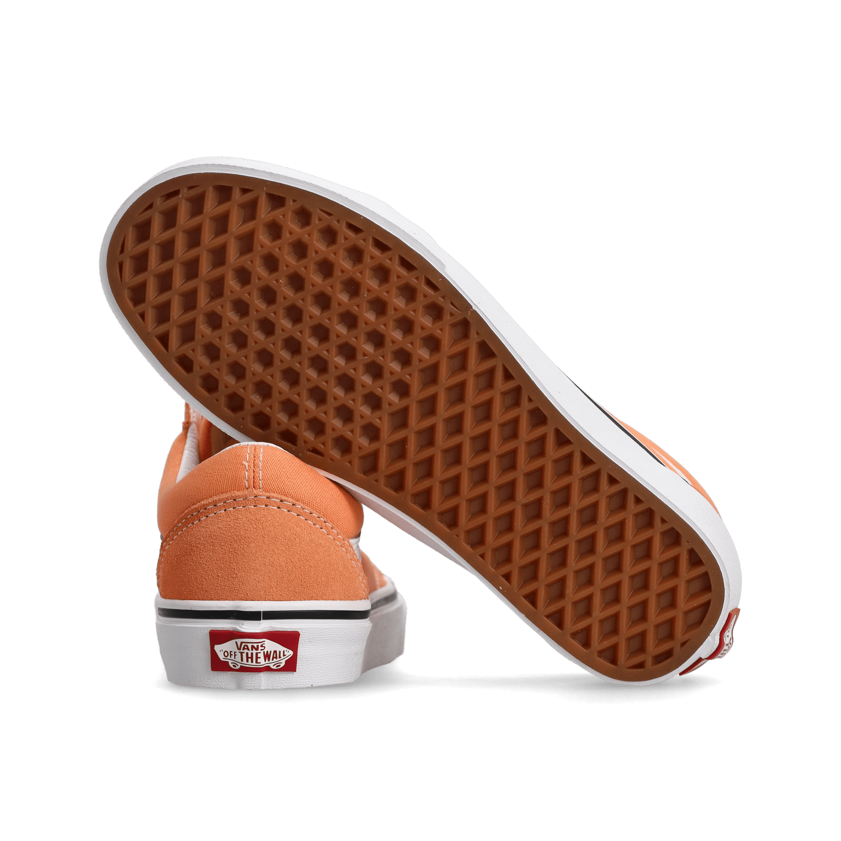 Vans homme discount orange