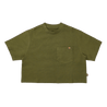 SS Portdale Crop W - Military Green.