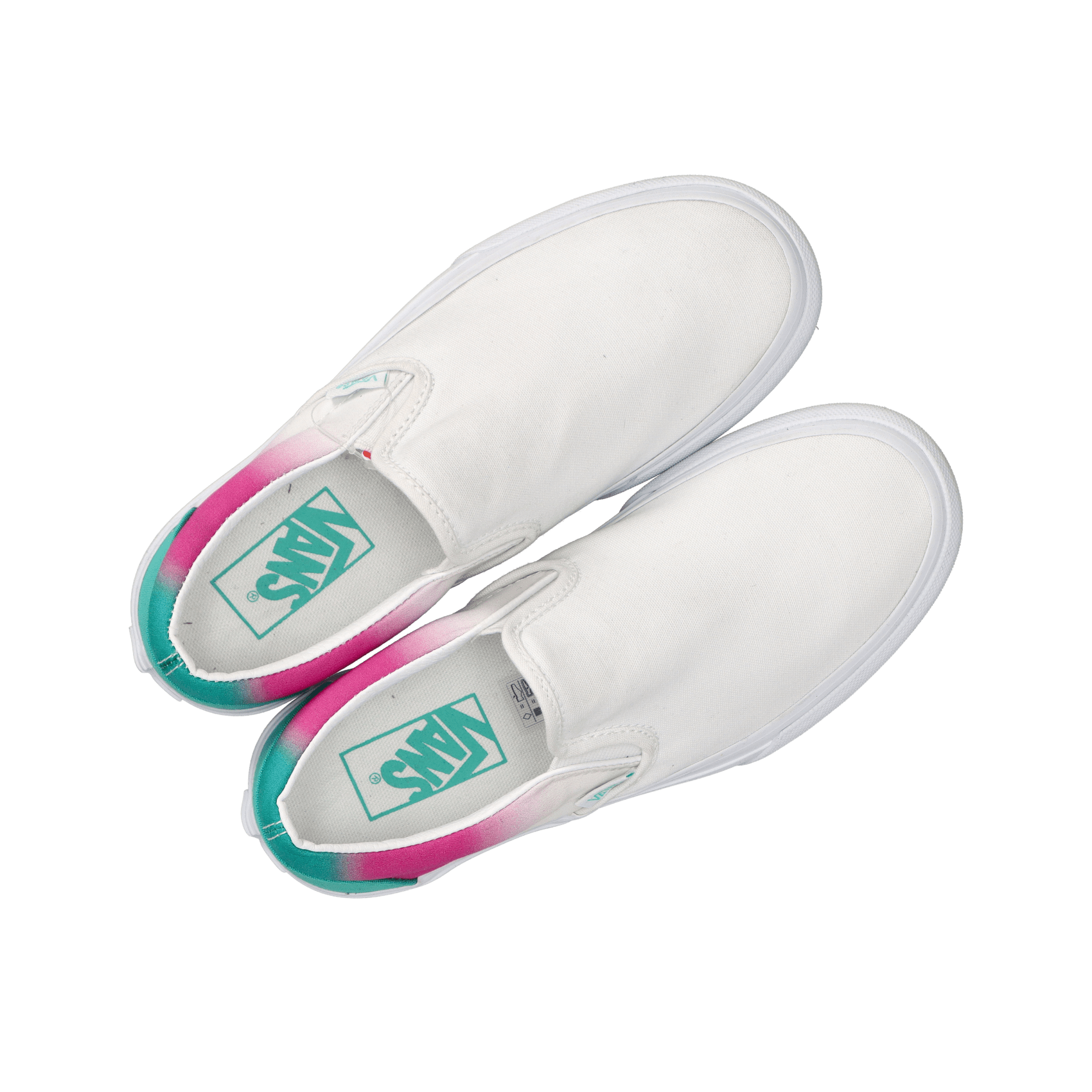 Vans Sneakers Classic Slip On Spring Fade Bianco True VN0A5KXBB0X1 Donna Super Vintage