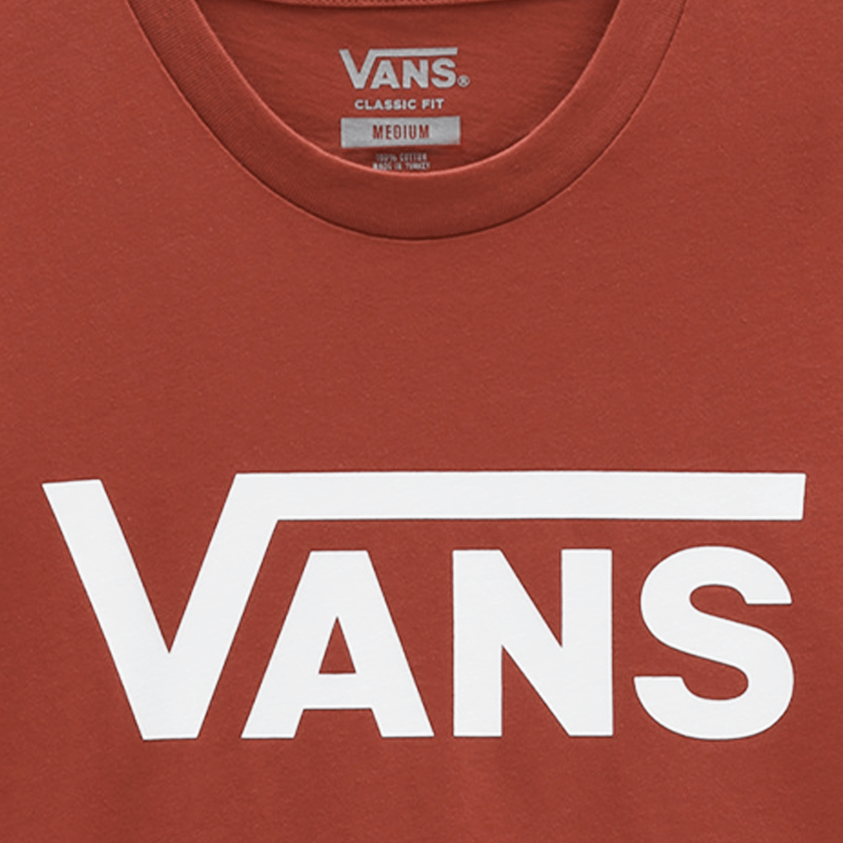 Magliette top vans rosso