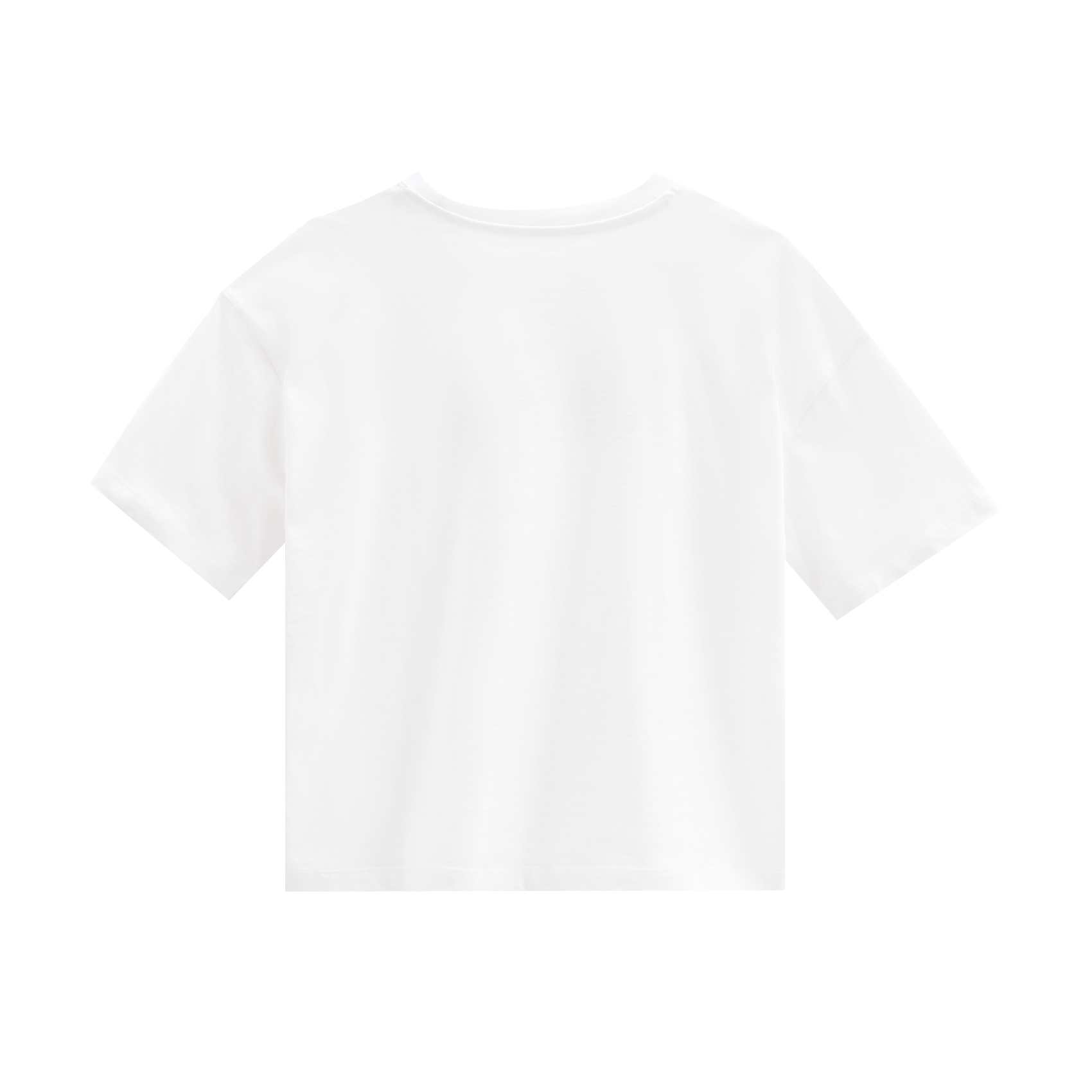 Relaxed Boxy Tee - White.