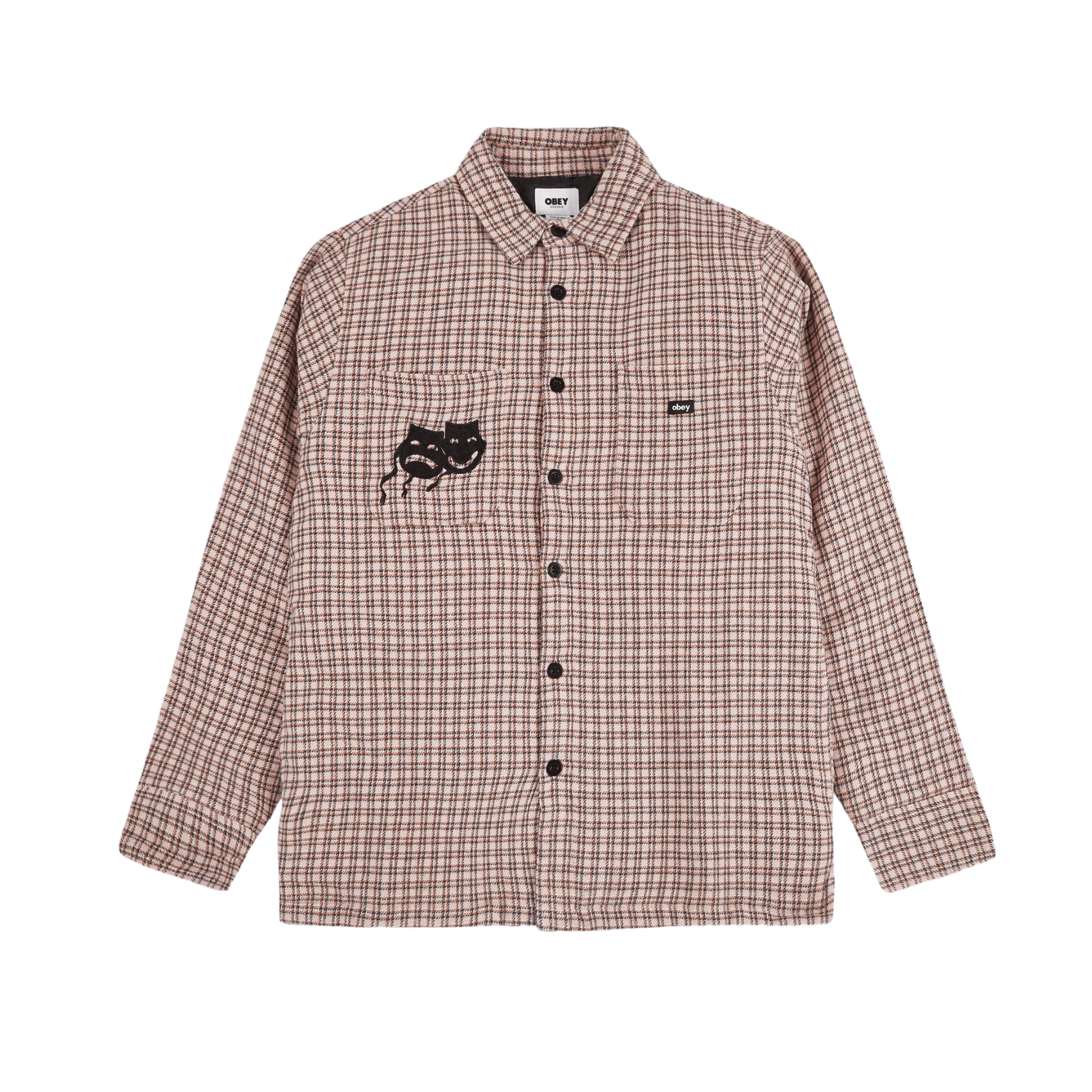 Oscar Shirt Jacket - Pink Clay Multi