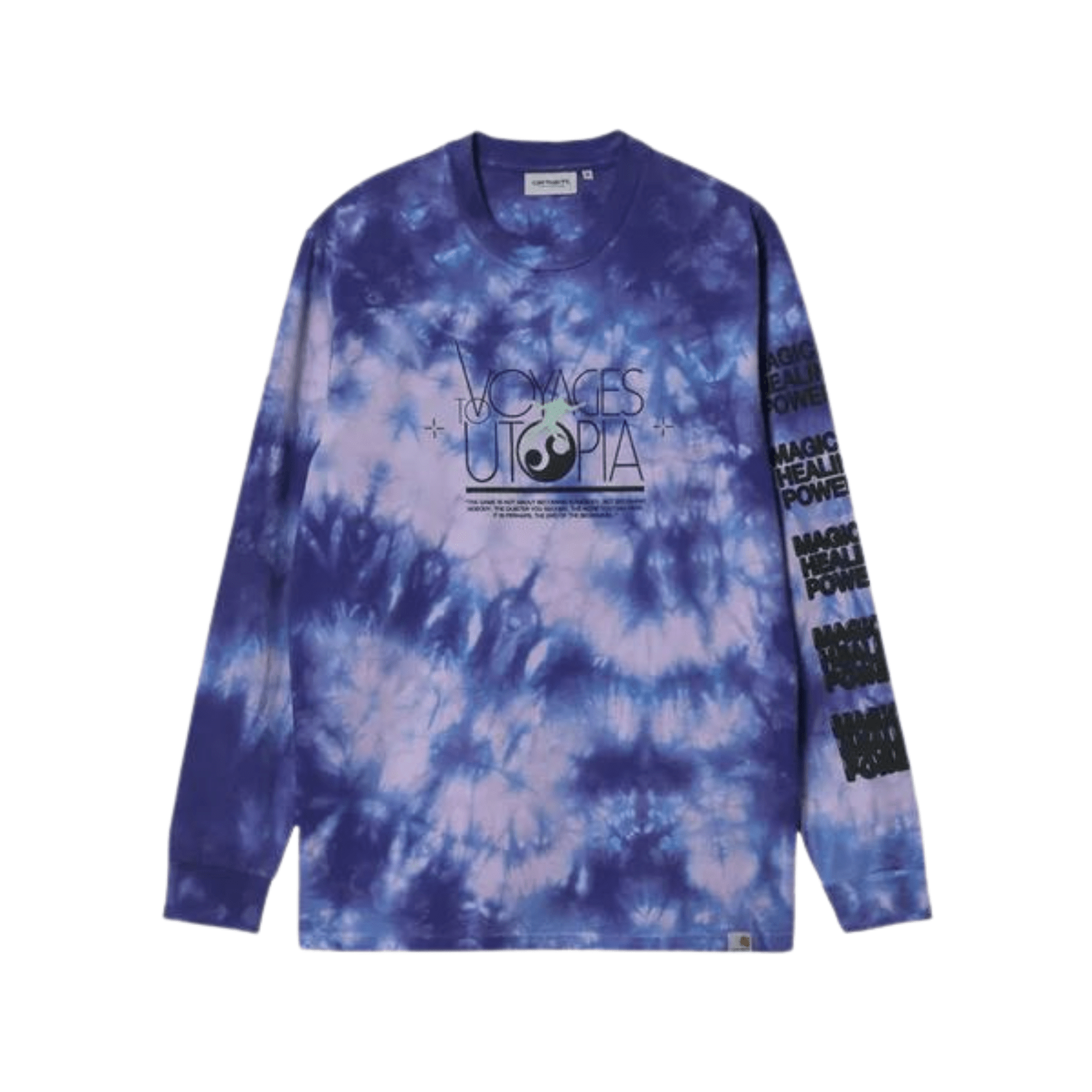 L/s Voyages T-Shirt - Razzmic/Soft Lavender