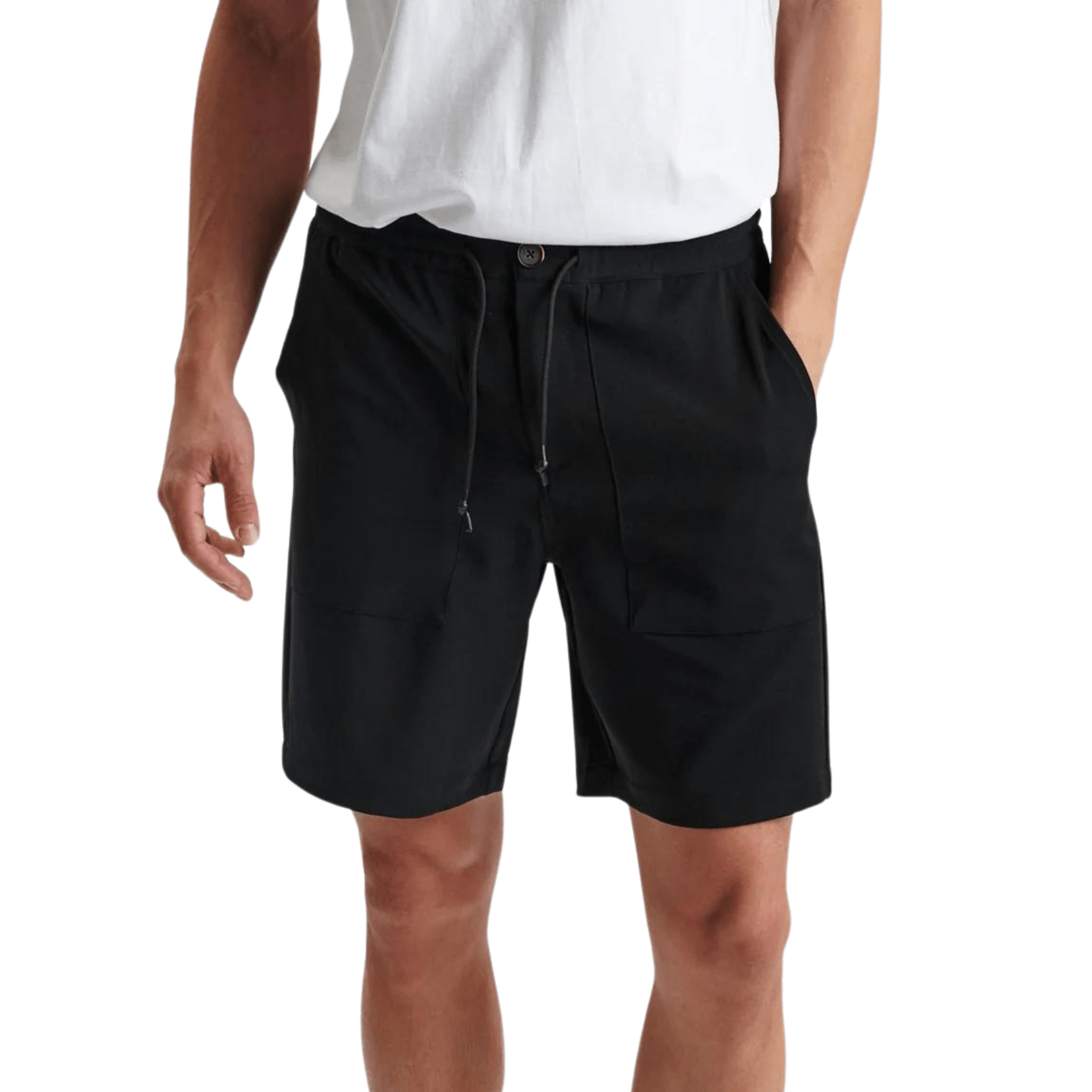 Aklt Jan Elasticated Shorts - Black