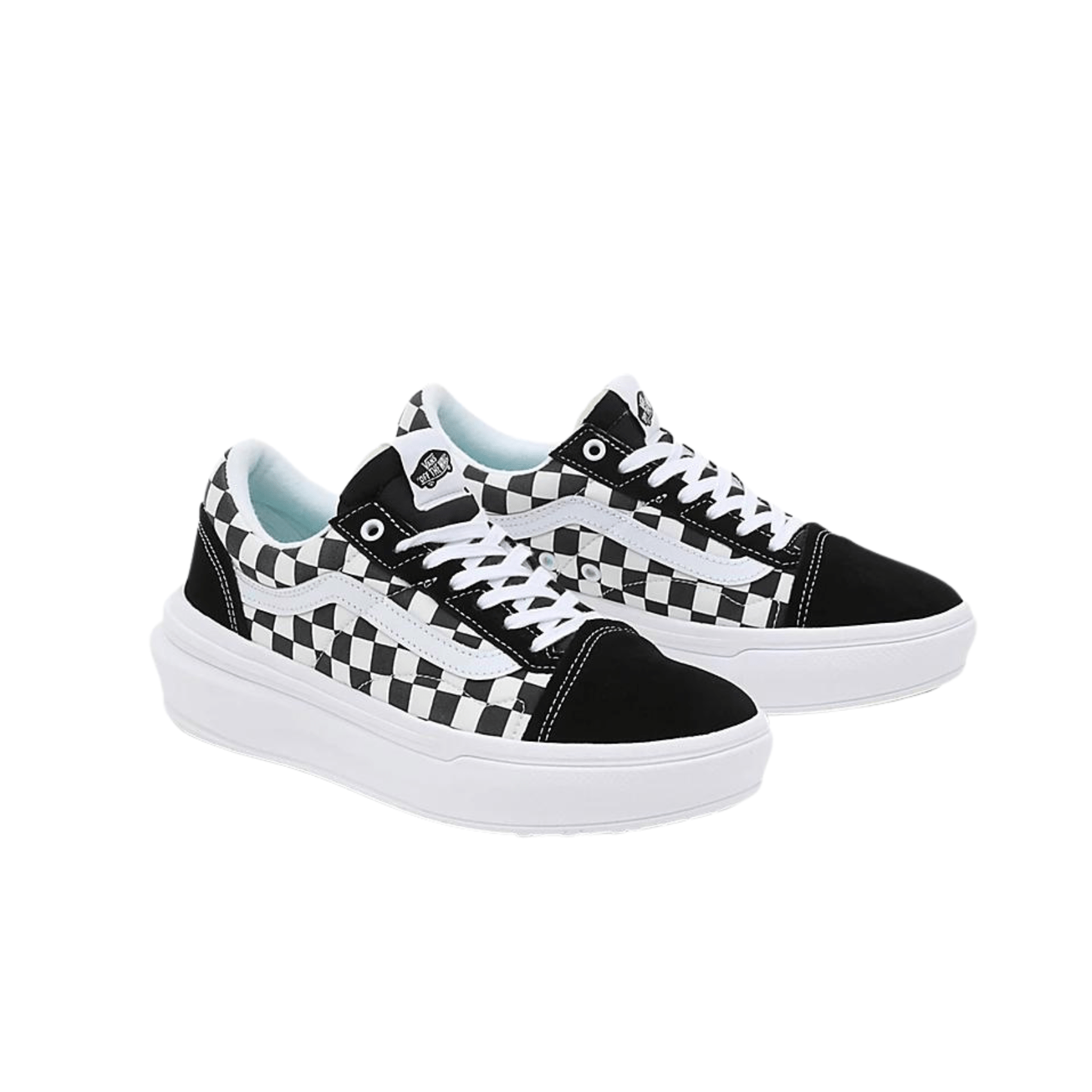Black 2024 check vans