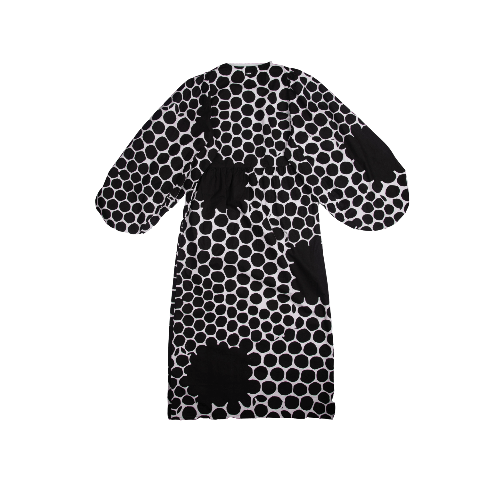 Honeycomb Dress - Black/Multicolor