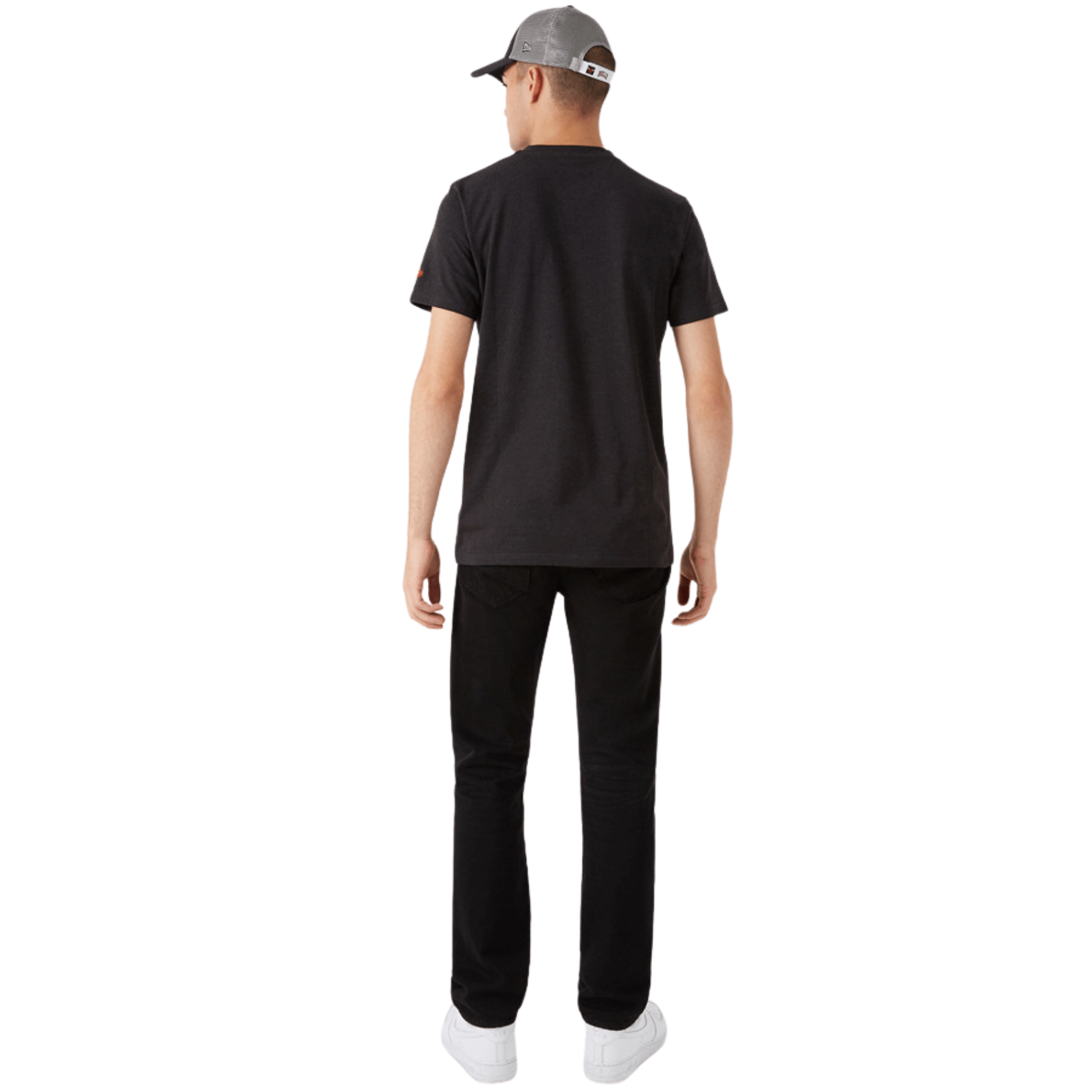 New Era T Shirt NBA Oil Slick Logo Infill Tee Chibul Grigio 12720127 new-era-t-shirt-nba-oil-slick-logo-infill-tee-chibul-grigio-12720127