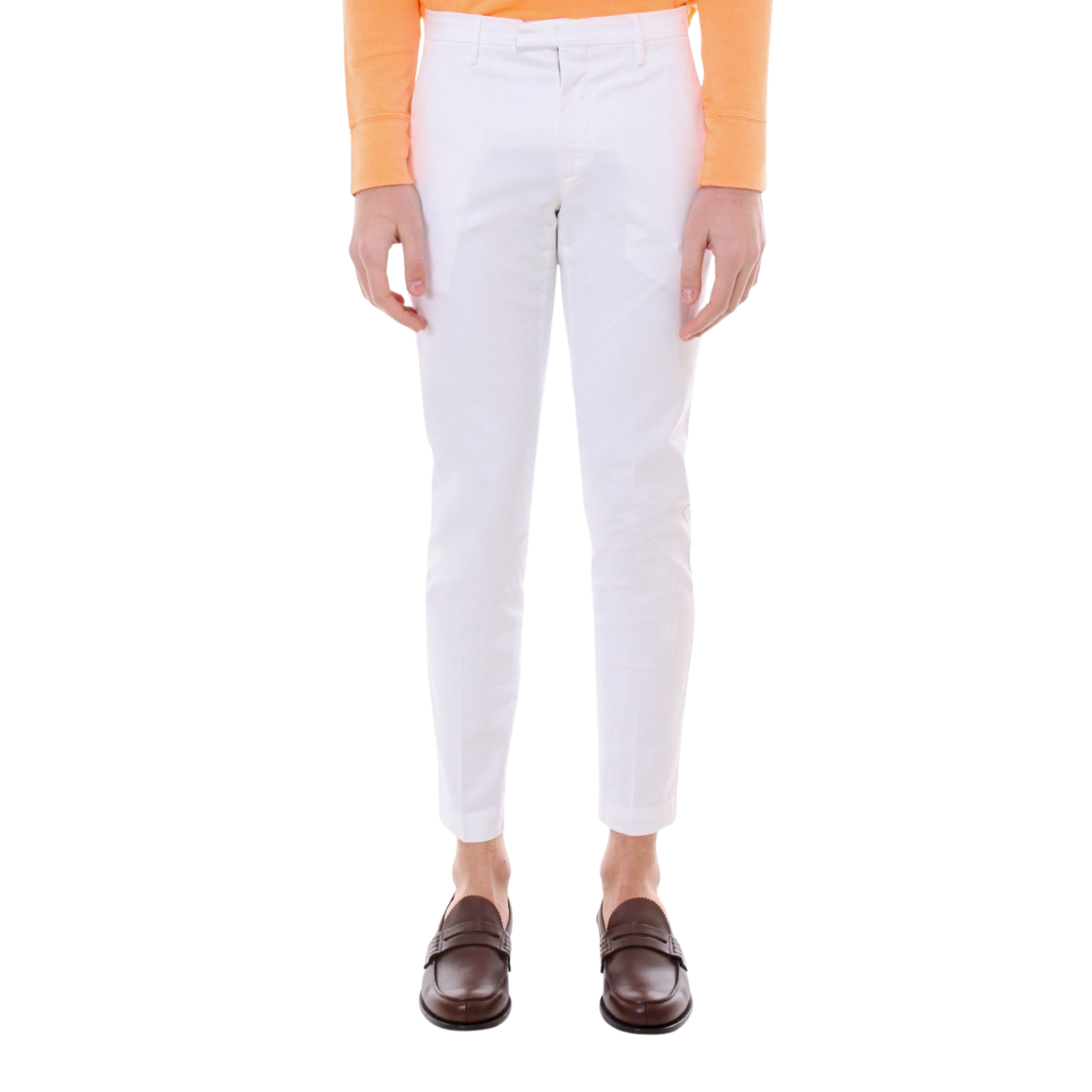 Skinny-fit Trousers - White