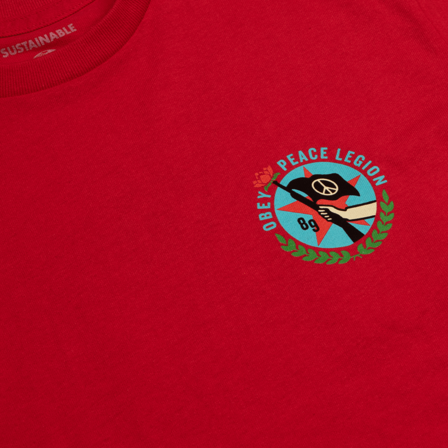 T-Shirt Peace Legion 2 - Red