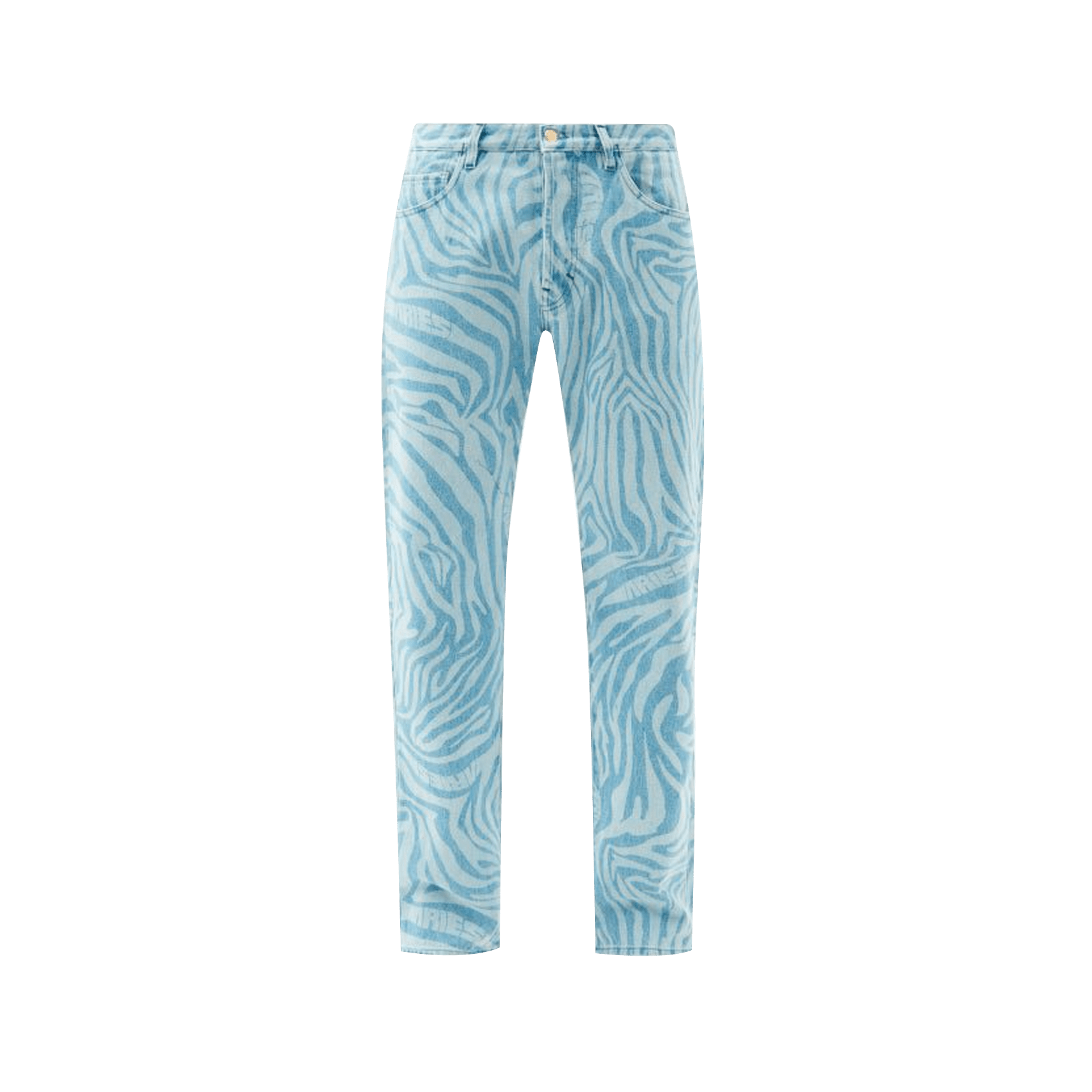 Zebra Print Lilly Jeans - Blue.