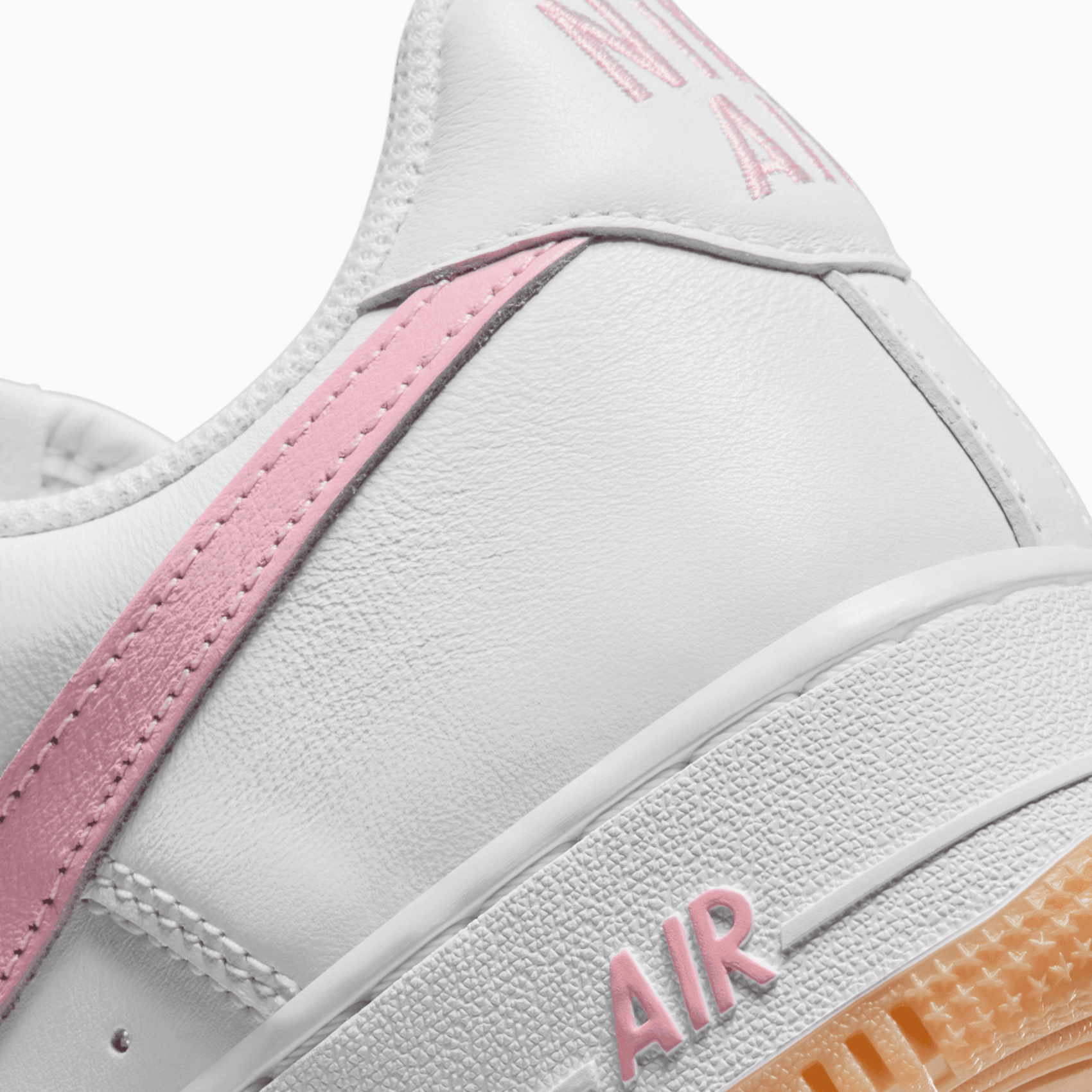 Nike air force weiß pink on sale
