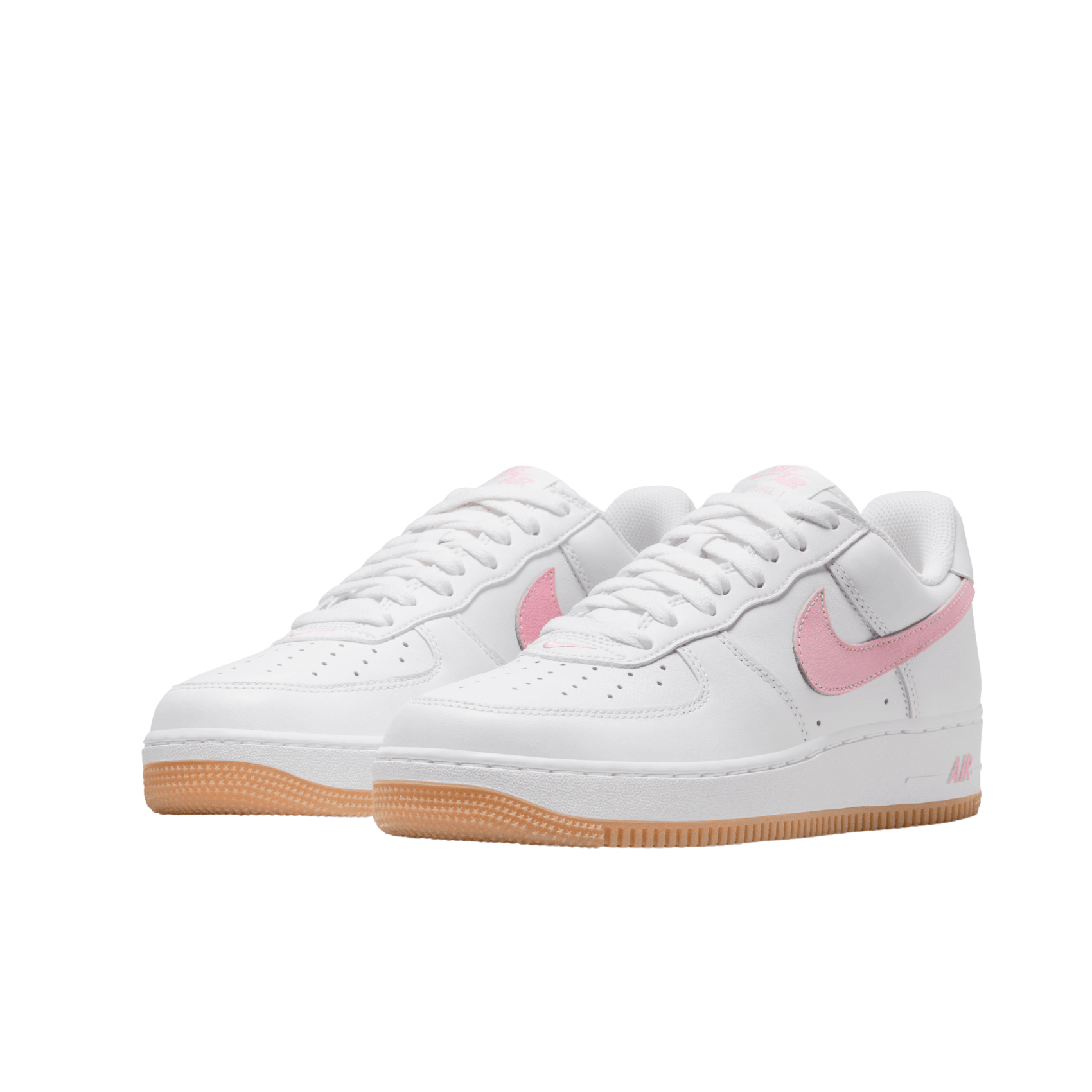 Air Force 1 Low Retro - White/Pink-Gum Yellow