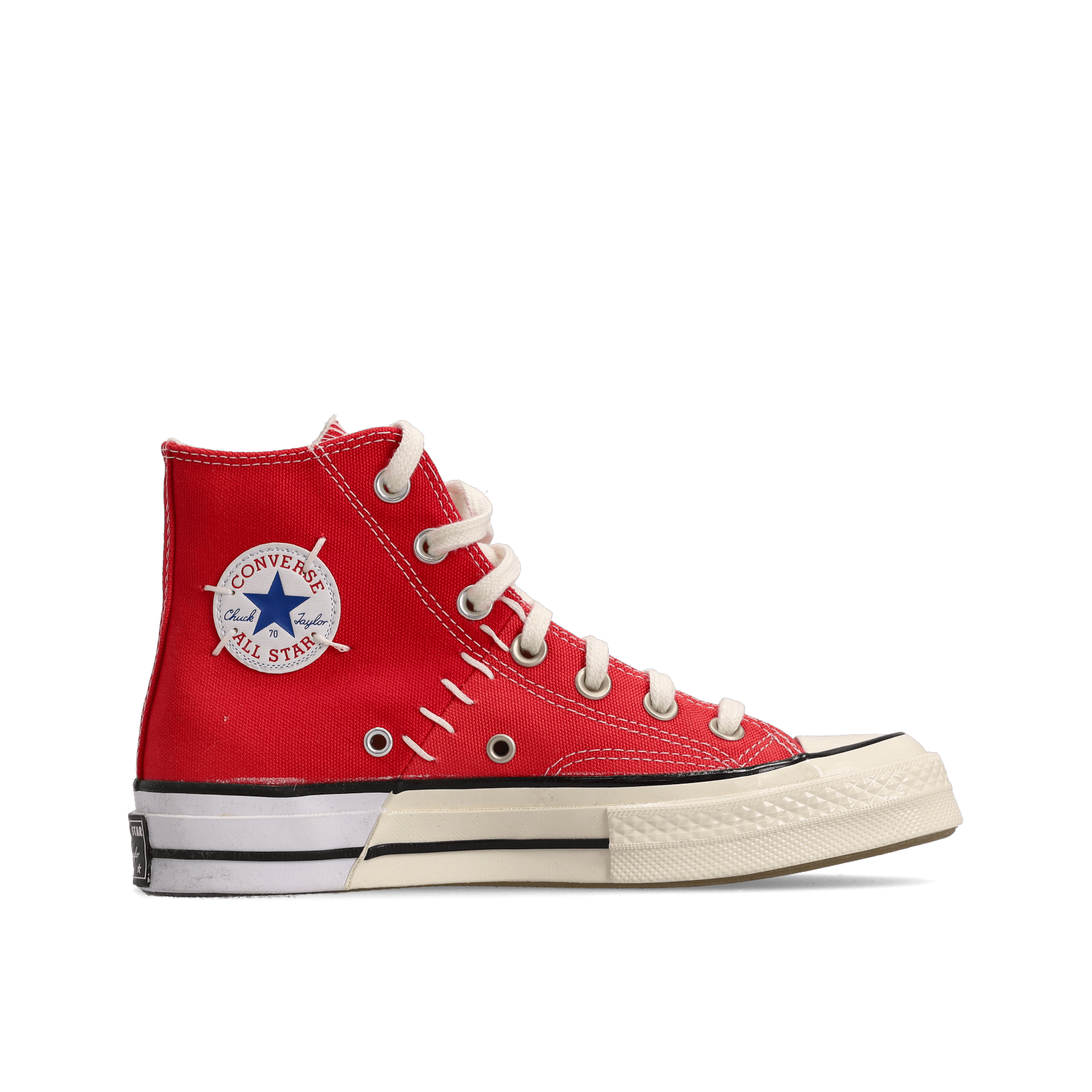 High cut top red converse