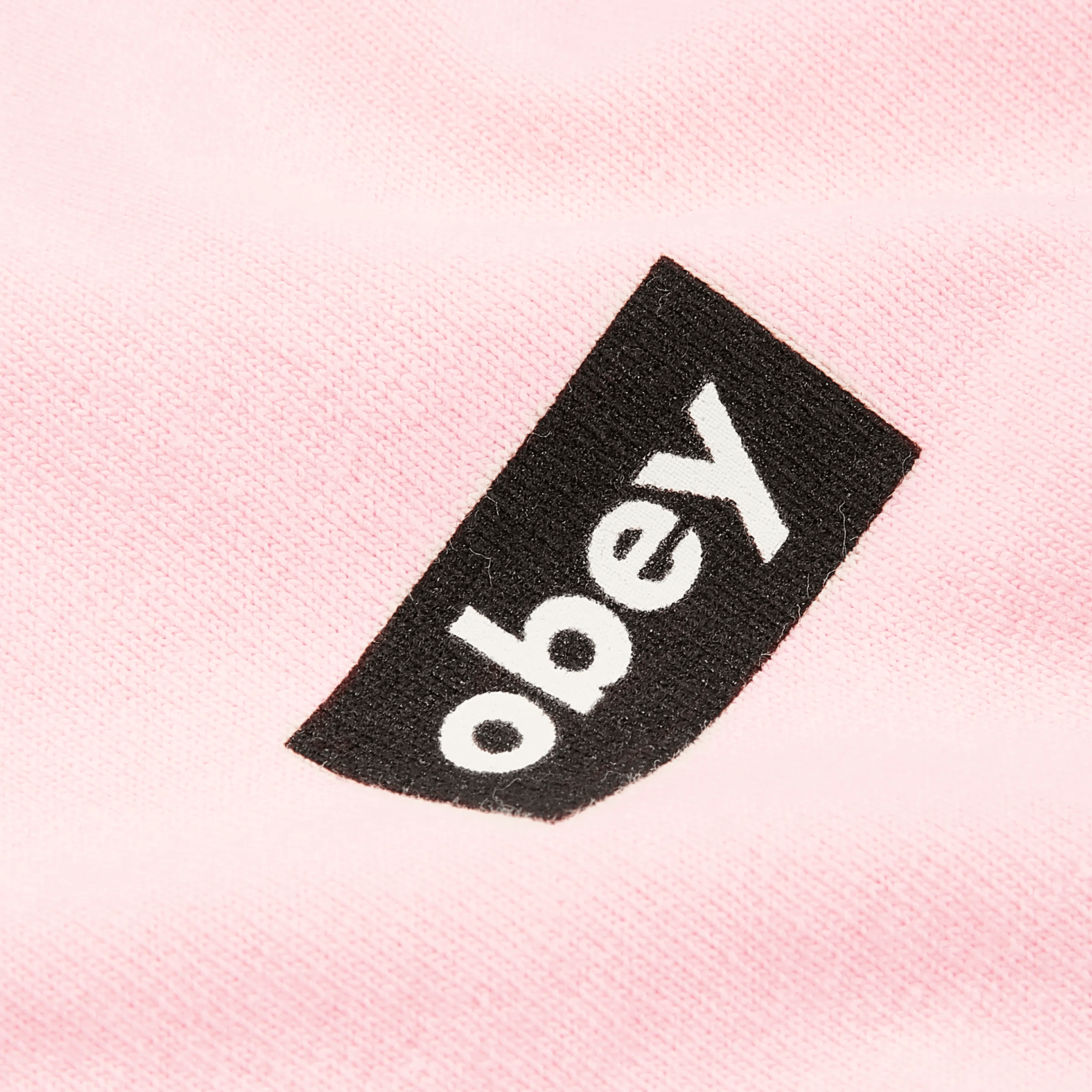 Obey Tag - Putty Pink.