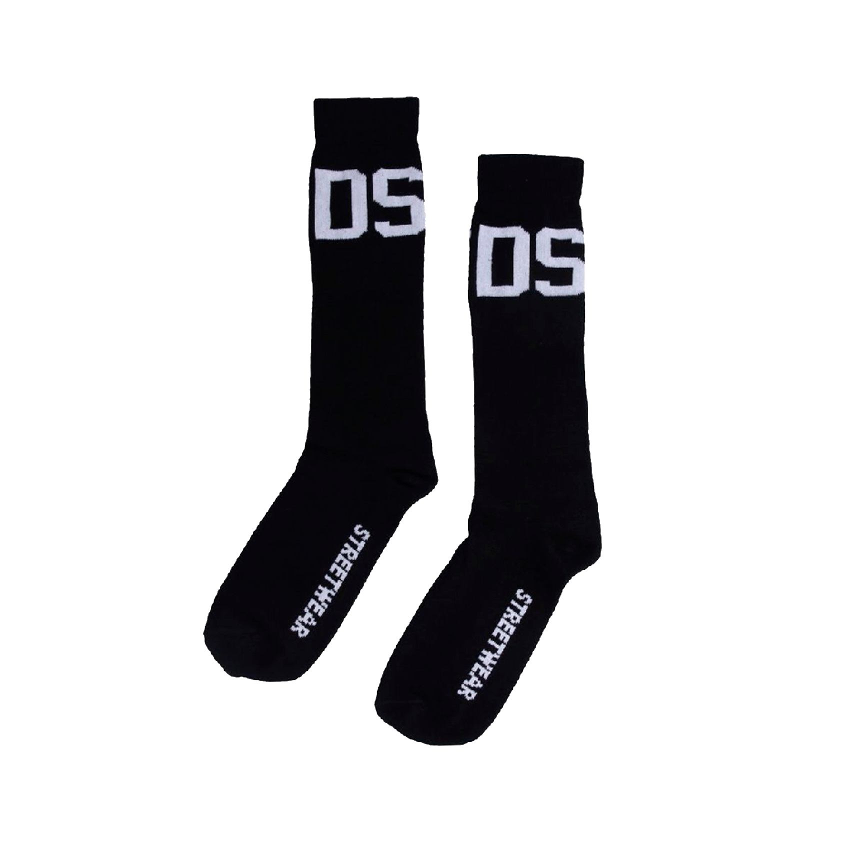 Big Logo Socks - Black.