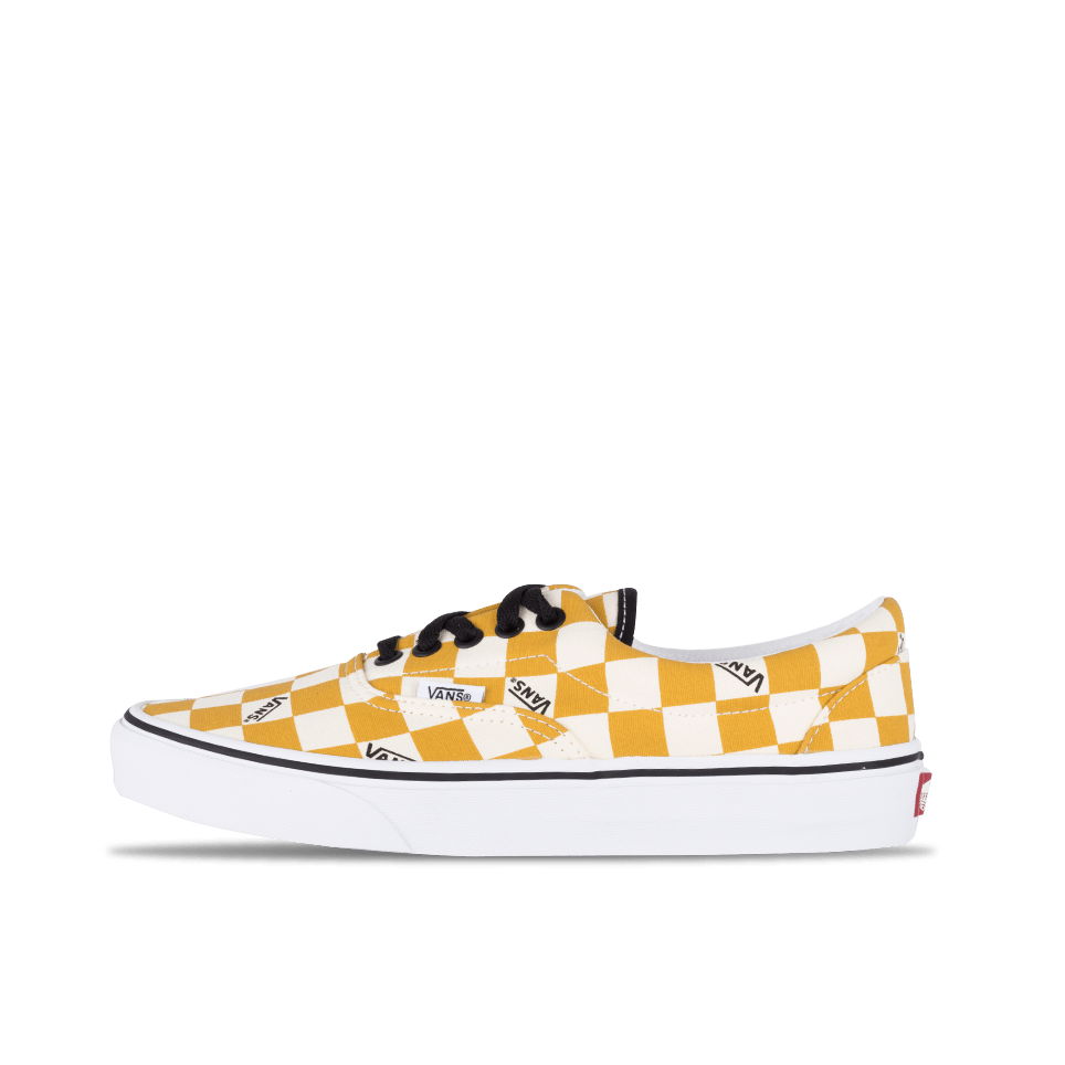 Vans Sneakers Era Big Check Yolk Giallo True White Uomo Supernuts